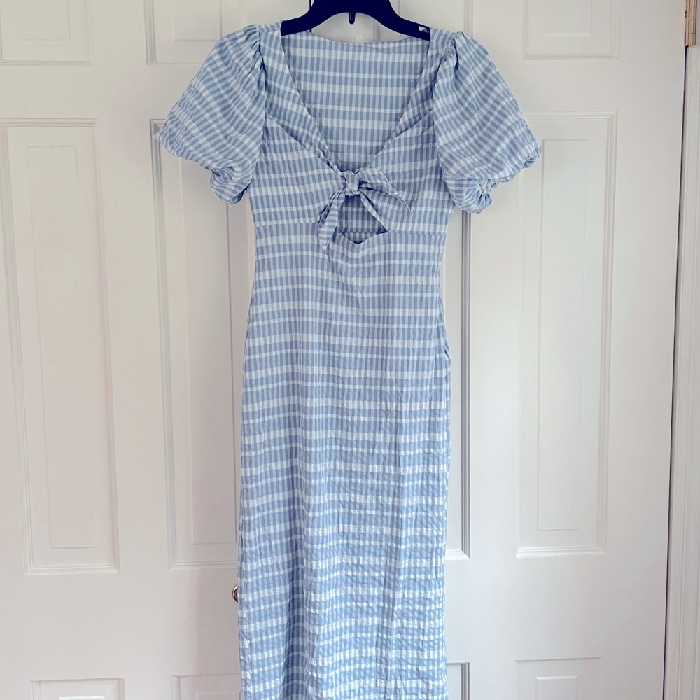 Urban Outfitters gingham midi dress